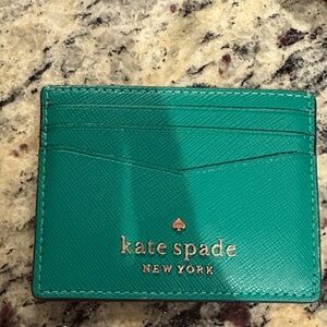 Kate Spade Teal Card Holder